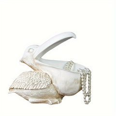 Bird Shape Jewelry Storage Box Decorative Container For Earrings Gift
