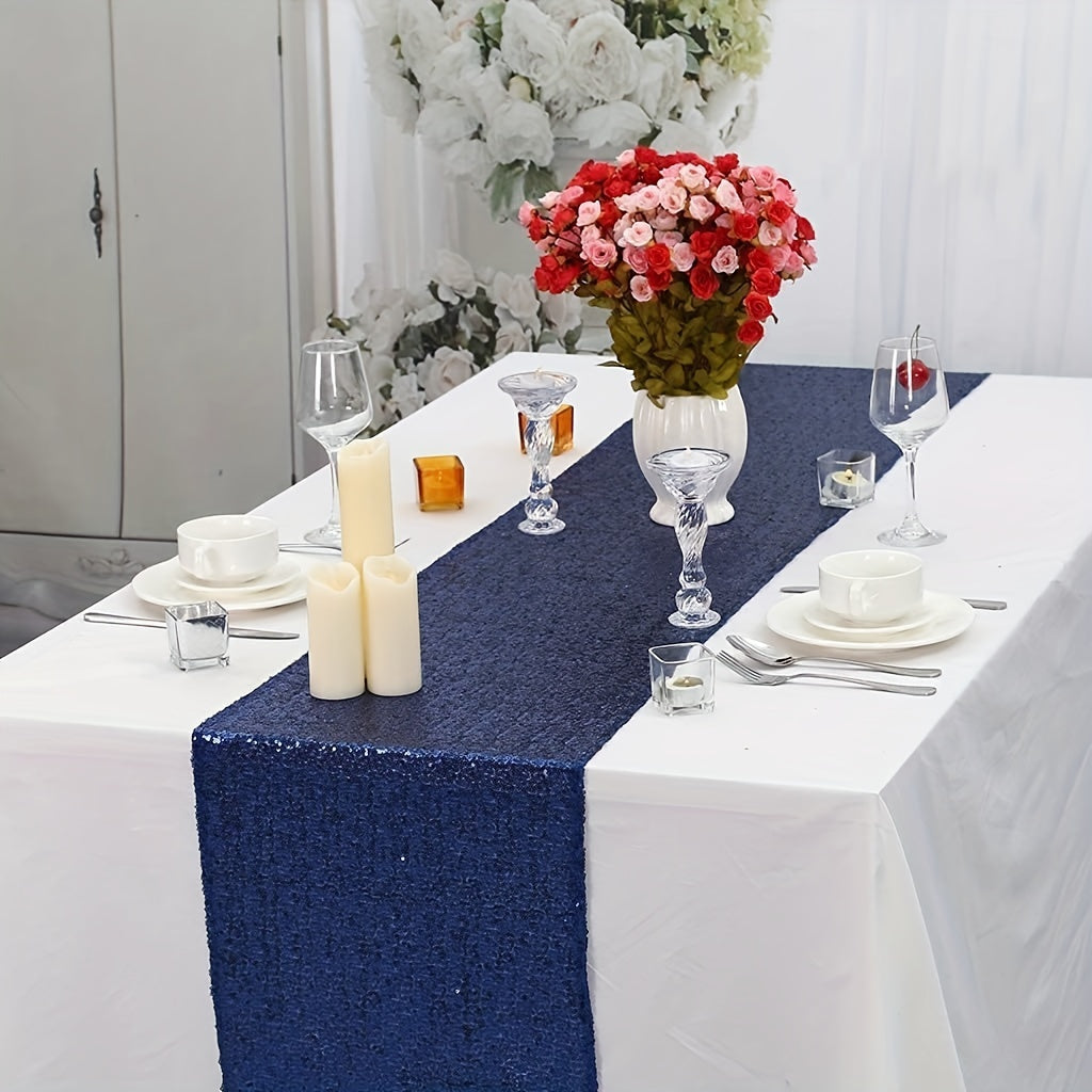 6pcs Sequin Table Runner for Party Decoration