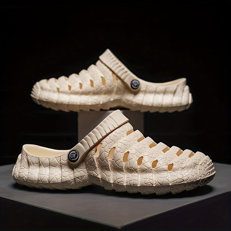 Men's Foam Clog Sandals with Strap - Outdoor Walking Shoes