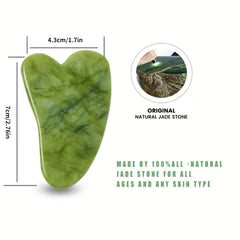 Jade Roller Gua Sha Set for Facial Skin Care Health Massager