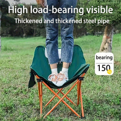 Moon Chair Outdoor Folding Chair Ultralight Portable with Carry Bag