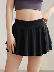 Women's 2 in 1 Quick Drying Outwear Sports Short Skirt