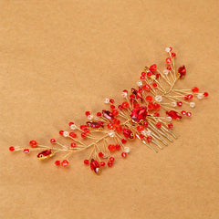 Rhinestone Crystal Hair Comb Bridal Wedding Hair Accessories