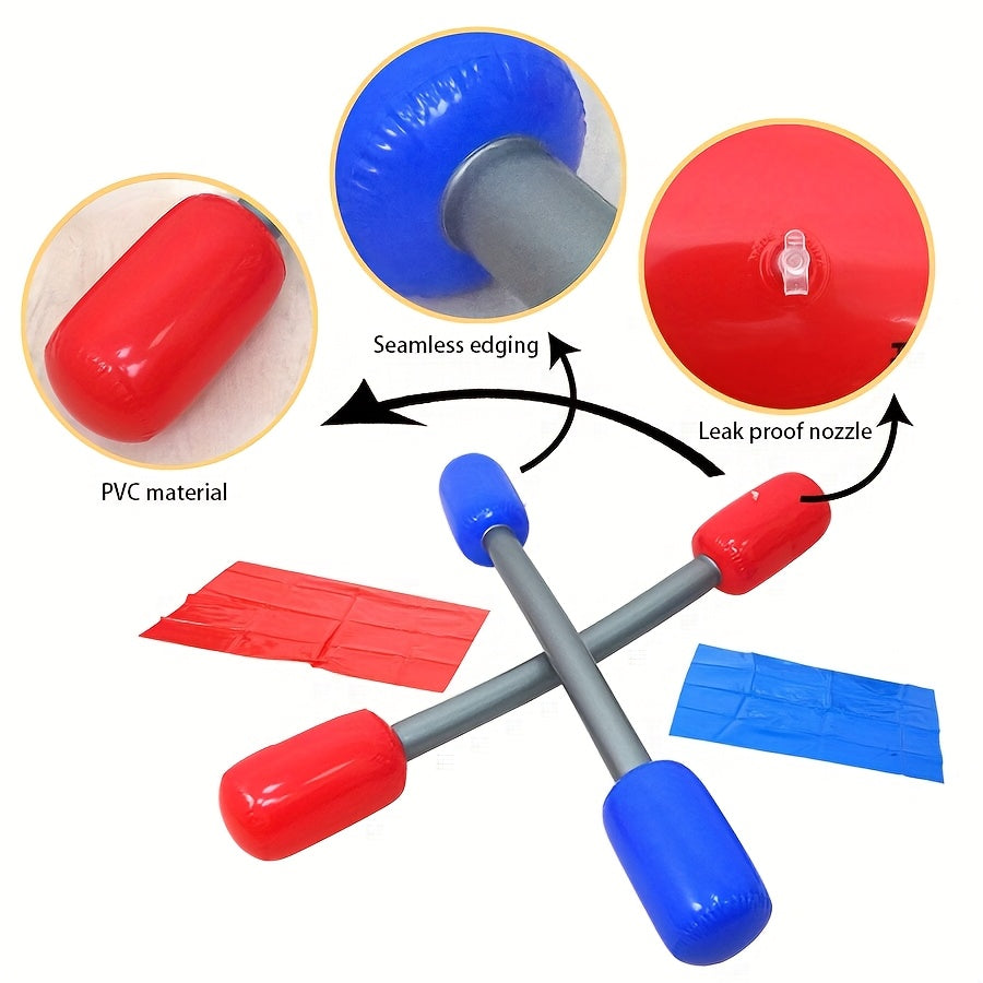 Family Inflatable Boxing Sticks Set - Outdoor Interactive Fighting Game