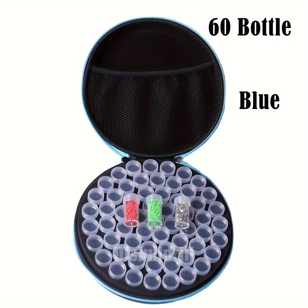 60 Slot Diamond Painting Storage Box Bead Container Jewelry Pearl Ring Organizer