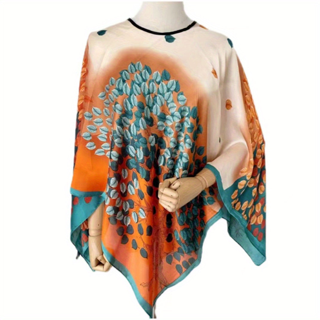 Oversized Shawl Windproof Wrap Women's Beach Towel