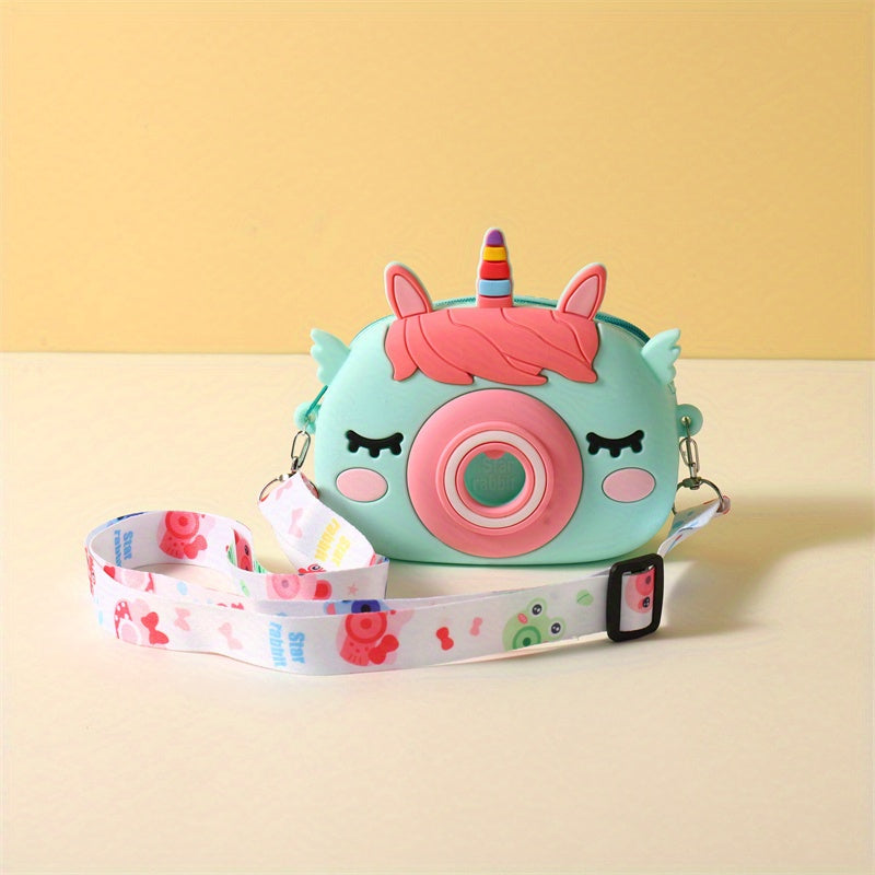 Unicorn Silicone Shoulder Bag for Girls Coin Purse