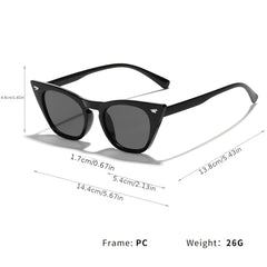 Bohemian Retro Cat Eye PC Sunglasses