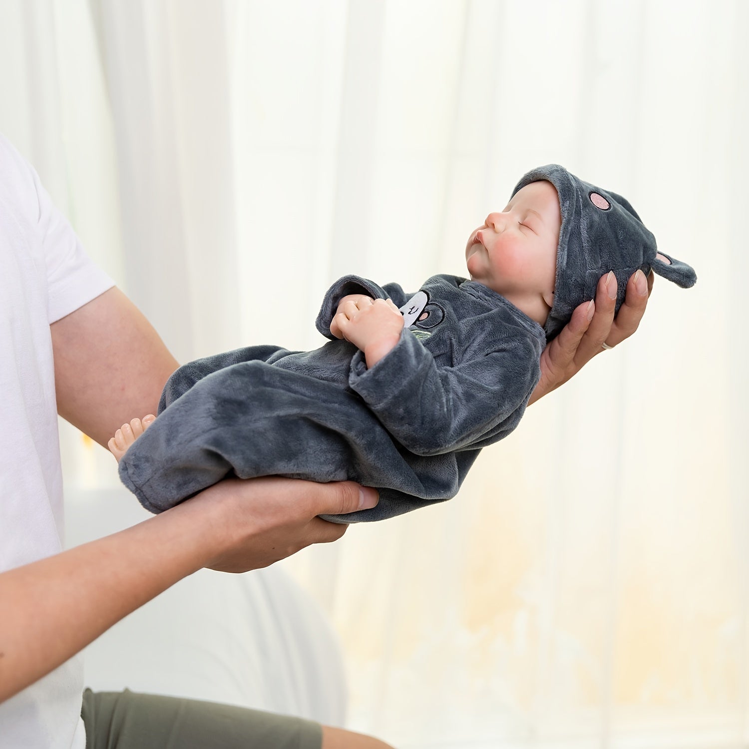 18 Inches Reborn Baby Dolls Realistic Soft Vinyl Baby Dolls Toy for Kids