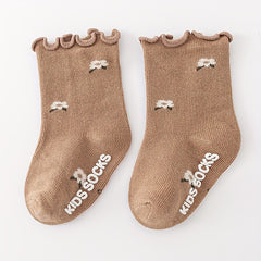 Cotton Anti Slip Baby Socks For Newborns - Spring/Autumn