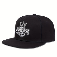 King Crown Embroidery Snapback Hat Lightweight Baseball Cap Adjustable Golf Dad