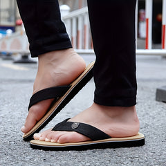 Men's Durable Non Slip Flip Flops for Outdoor Activities