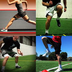 6pcs Leg Trainer Elastic Rope for Squat & Strength Training