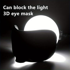 Soft Breathable 3D Blackout Eye Mask for Travel Yoga Meditation