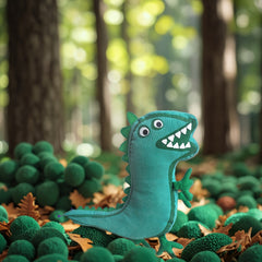 Green Plush Dinosaur Toy - Perfect Gift for Kids!