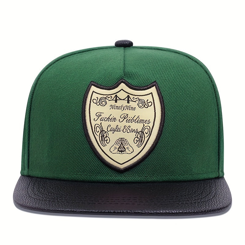 Brim Green Men's Hip Hop Hat