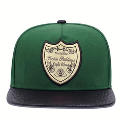 Brim Green Men's Hip Hop Hat