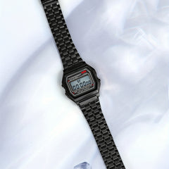High School Luminous Watch Stainless Steel Strap Boys