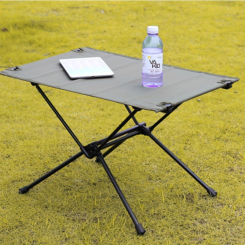 Ultralight Folding Cloth Table Portable Aluminum Alloy Table for Camping