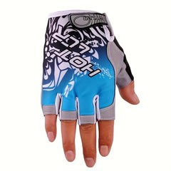 Men's Half Finger Climbing Gloves Breathable Fitness Cycling Gloves