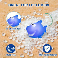 10 pcs Light Up Floating Bath Toys Set Colorful Educational Play Toys for Kids