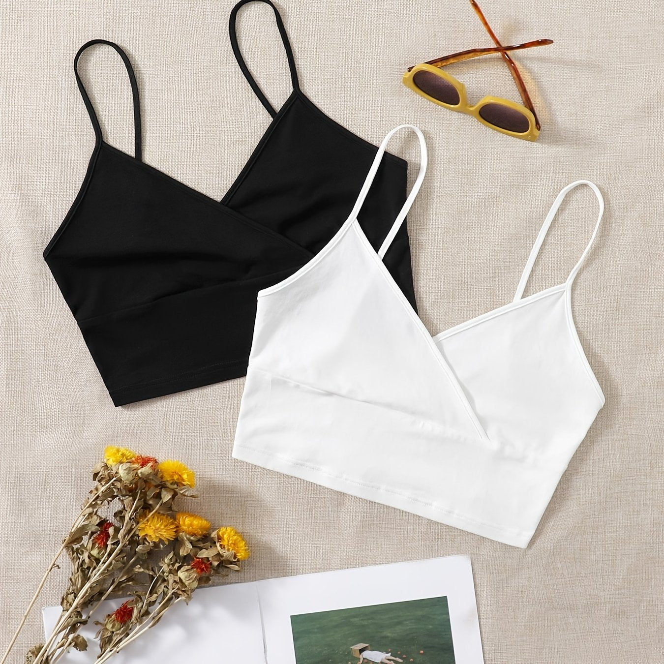 Y2K Spaghetti Top Backless Sleeveless Summer Top