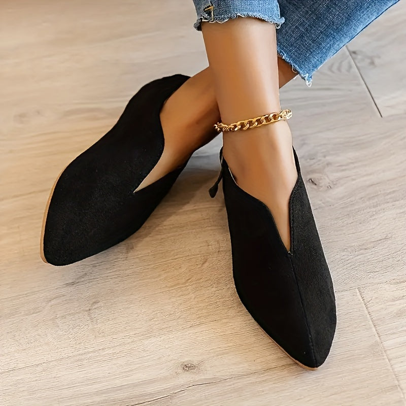 Casual Slip On Loafers with Buckle Detail Outdoor Walking Shoes