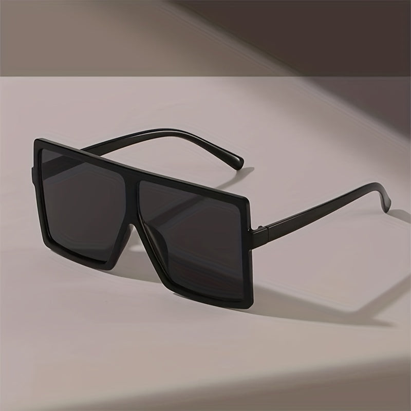 Men's Vintage Square Frame Sunglasses for Holiday Party