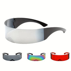 Men's Mixed Frameless Sunglasses for Holiday Vacation