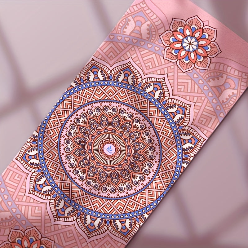 Printed TPE Yoga Mat - Portable Training Equipment