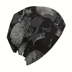 Skeleton Skullies Beanies Cap Winter Warm Gothic Hat