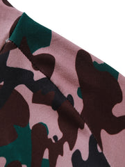 Men's Camo Hooded Sweatshirt UPF 50 Sun Protection