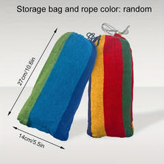 1pc Portable Outdoor Camping Hammock for 1-2 Person Hanging Bed