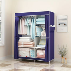 Large Clothes Storage Closet With Side Pockets