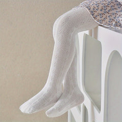 Baby Girls Thin Breathable Pantyhose Leggings Tights for Spring Autumn