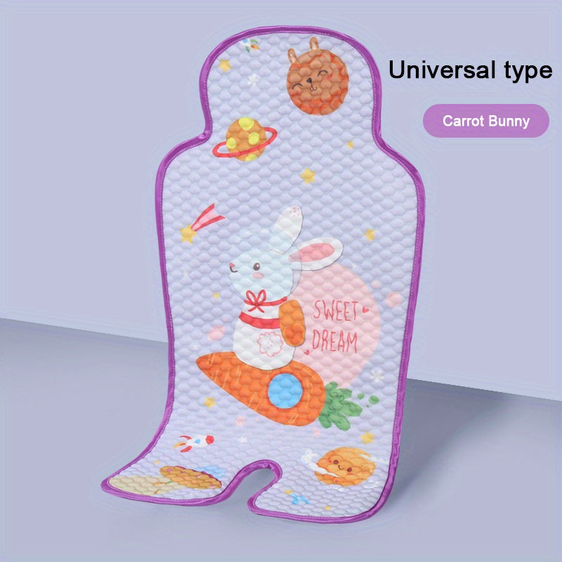 Baby Stroller Mat, Cooling and Non-sticky, Universal Stroller Fit, 0-3 Years