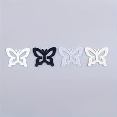 4pcs Butterfly Bra Strap Clips Non-slip Buckle Women's Lingerie Accessory