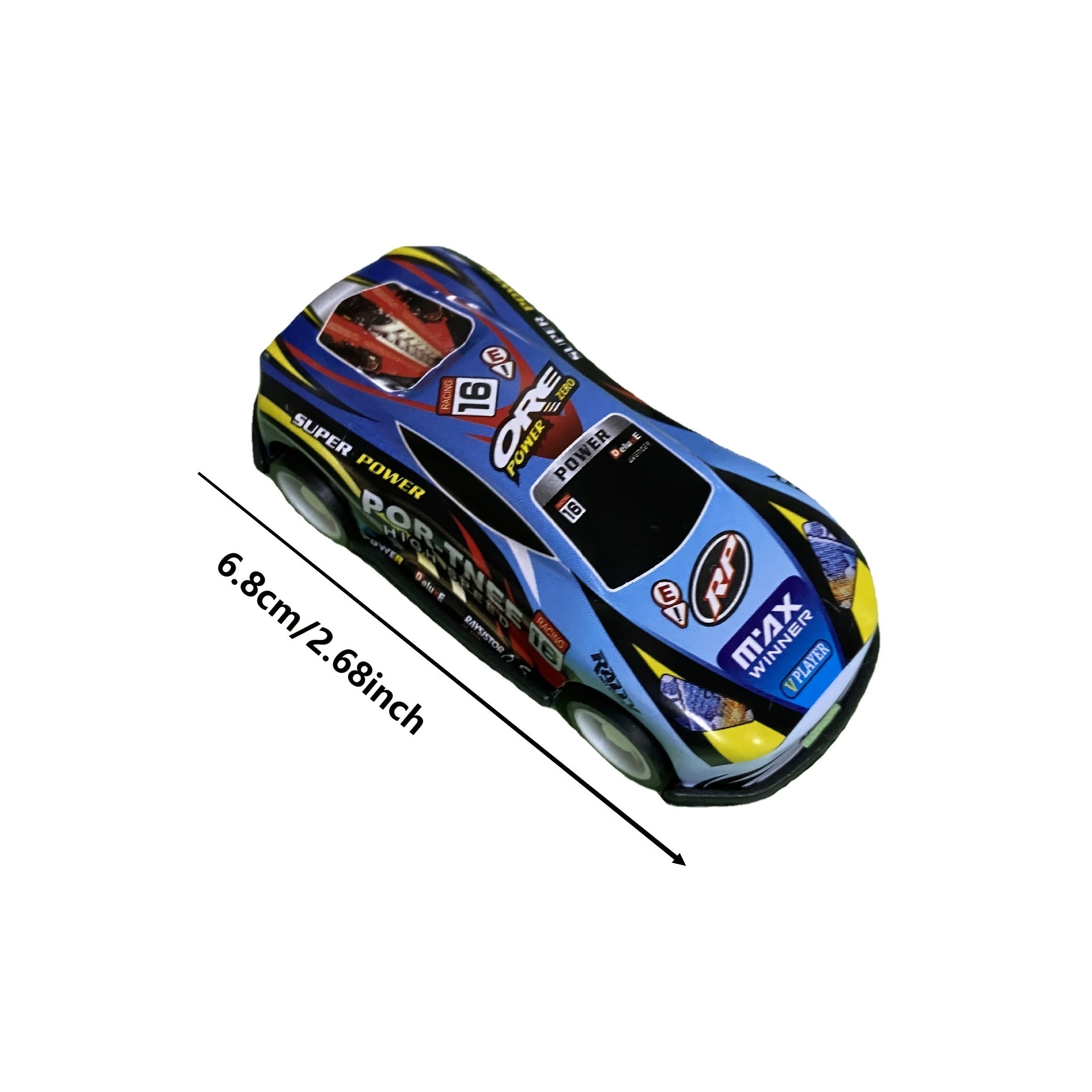 5-20pcs Pull Back Toy Cars Alloy Metal Die Cast Race Cars