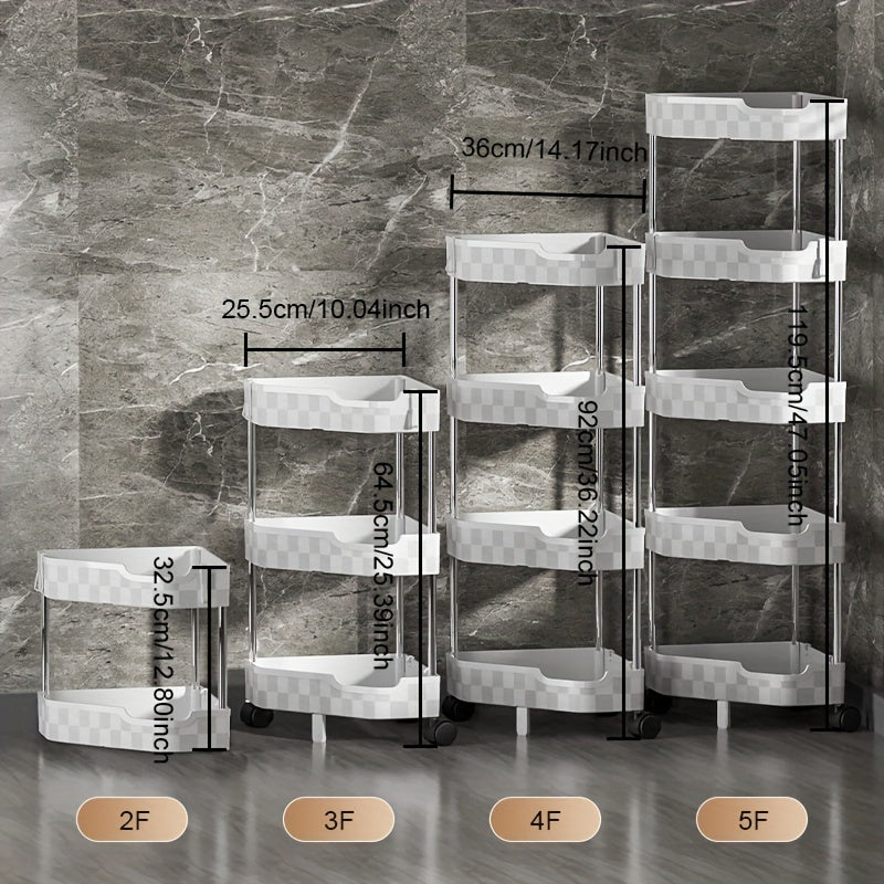 Bathroom Floor Storage Rack Kitchen Corner Rack