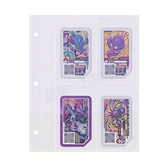 10pcs Dream Transparent Loose leaf Paper Replacement Page Four Palace Grid
