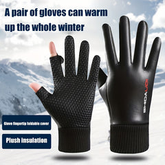 Winter Waterproof Warm Gloves for Outdoor Cycling Driving Fishing