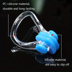 4pcs Swimming Nose Clips Soft Comfortable Aid Equipment Nose Plugs for Swimming