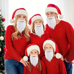 Santa Claus Beard 8 Word Dress Up Christmas Decor