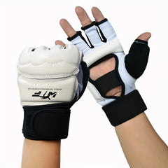 Kickboxing Gloves Ankle Support Half Finger MMA Gloves Foot Protector