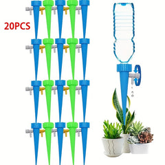 20pcs Drip Irrigation System For Plants Flower Greenhouses Gardens