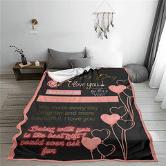 Soft Flannel Blanket for Couples Sofa Bed Camping