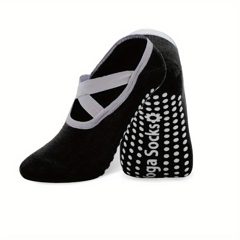 Professional Yoga Socks Women's Boat Socks Fitness Pilates Non-slip