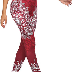 Floral Yoga Leggings for Women - Comfortable Workout Pants
