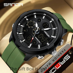 Sanda Casual Luminous Function Watch
