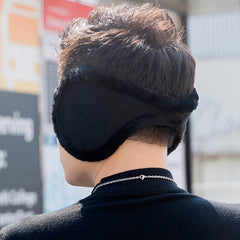 Men's Plush Backwear Earmuffs Cold-proof